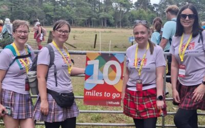 We take on the Dundee Kiltwalk!